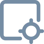 Crosshair Block SVG Icon
